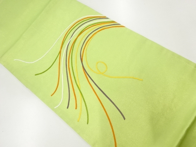 JAPANESE FUKURO OBI / EMBROIDERY / CORD PATTERN